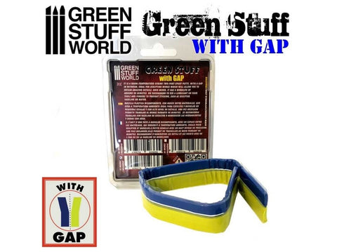 Green Stuff World juosta 30 cm su tarpu – dvikomponentis epoksidinis glaistas
