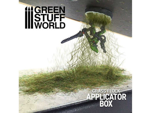 Green Stuff World žolės flokavimo dėžė dioramoms ir modeliams