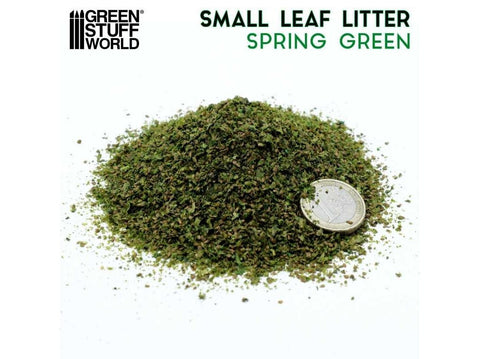 Green Stuff World Smulkūs lapeliai 1–2 mm, Pavasario žalia, 10 g