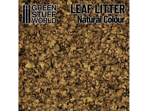 Green Stuff World lapų barstymas – sausi natūralūs lapai 2–5 mm