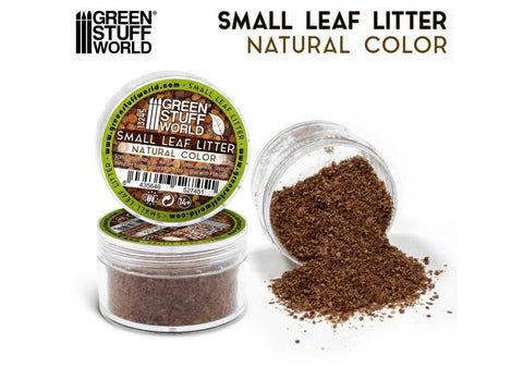 Green Stuff World smulkūs lapeliai 1–2 mm, natūrali spalva – dioramoms, bazėms