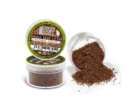 Green Stuff World smulkūs lapeliai 1–2 mm, natūrali spalva – dioramoms, bazėms