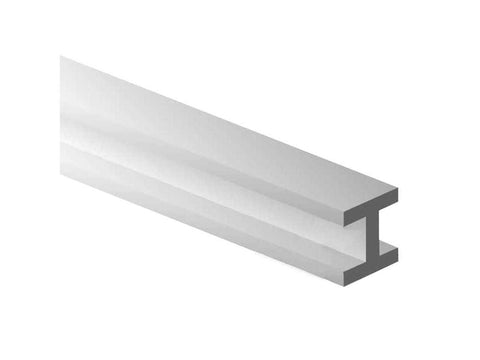 Green Stuff World ABS dvigubas T profilis 2 mm, 10 vnt., 250 mm
