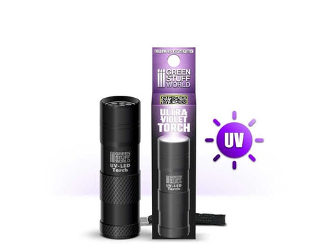 Green Stuff World UV žibintuvėlis 385–400 nm, 12 LED, aliuminis