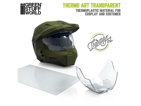 Green Stuff World ThermoArt skaidri plokštelė 200x300x0,5 mm