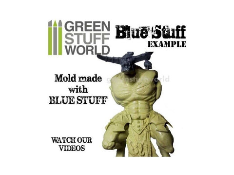 Green Stuff World Blue Stuff termoplastikas formų gamybai, 8 vnt.