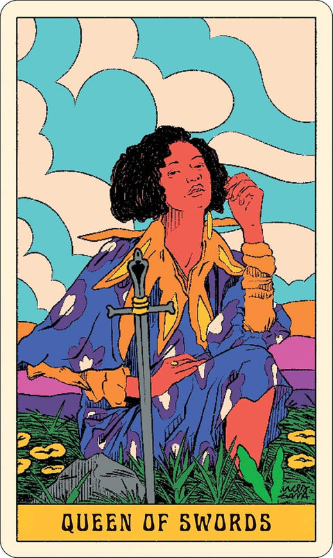 Mystical Forest taro kortos – 78 kortų Rider–Waite kaladė su anglišku vadovu