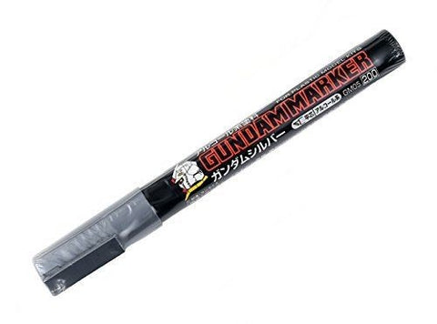 Mr.Hobby Gundam markeris GM-05, sidabrinis metalikas