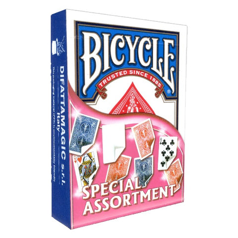 Bicycle Special Assortment triukų kortų kaladė magams – mėlyna