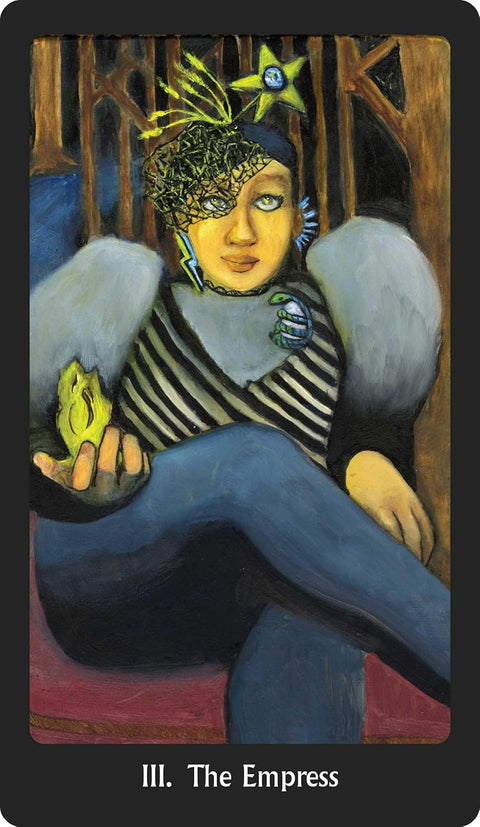 Visionary Woman Tarot taro kortos – mistinė kaladė saviugdai