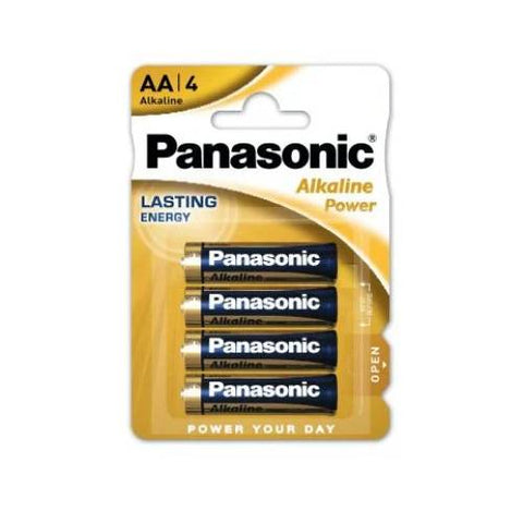 Panasonic Alkaline Power AA šarminės baterijos, 4 vnt. rinkinys
