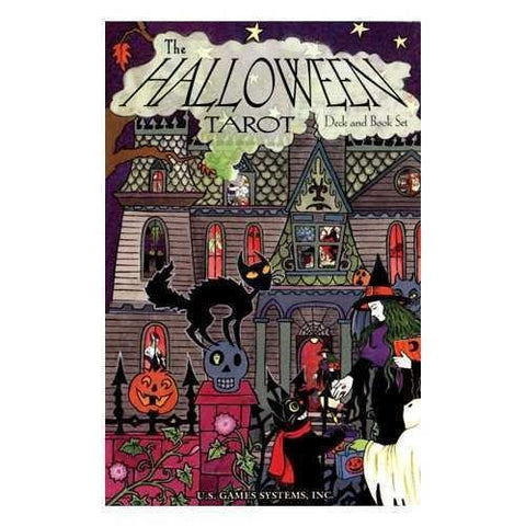 US Games Systems: Halloween Deck book set Tarot kortų ir knygos rinkinys - HOBI.LT 🇱🇹