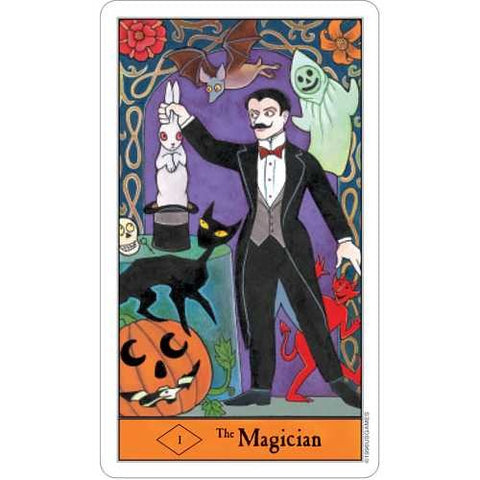 Halloween Deck book set Tarot kortų ir knygos rinkinys