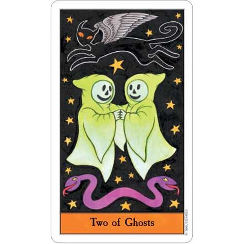 Halloween Deck book set Tarot kortų ir knygos rinkinys