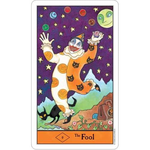 Halloween Deck book set Tarot kortų ir knygos rinkinys