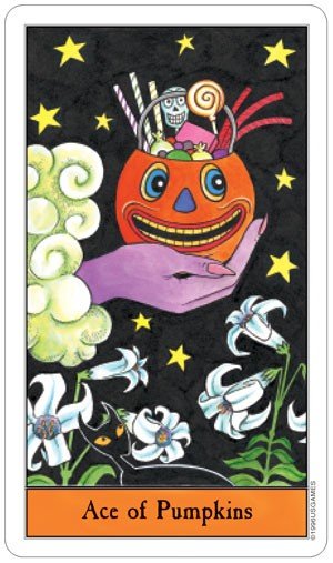 US Games Systems: Halloween skardinėje dėžutėje Tarot kortos - HOBI.LT 🇱🇹