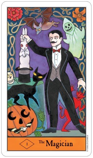 US Games Systems: Halloween skardinėje dėžutėje Tarot kortos - HOBI.LT 🇱🇹