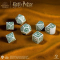 Q - Workshop: Harry Potter. Slytherin Modern Dice kauliukų rinkinys (baltos sp.) - HOBI.LT 🇱🇹