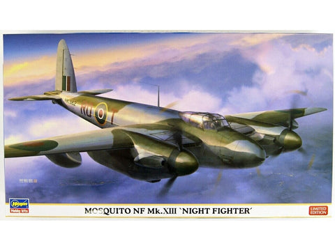 Hasegawa Mosquito NF Mk.XIII naktinis naikintuvas 1/72 plastikinis rinkinys