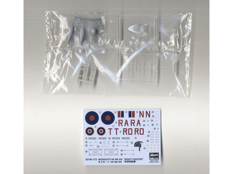 Hasegawa Mosquito NF Mk.XIII naktinis naikintuvas 1/72 plastikinis rinkinys