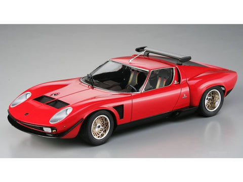 Hasegawa Lamborghini Jota SVR 1975, plastikinis modelis 1/24