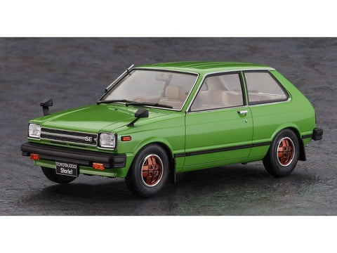 Hasegawa Toyota Starlet KP61 SE 1980 1/24 plastikinis modelis