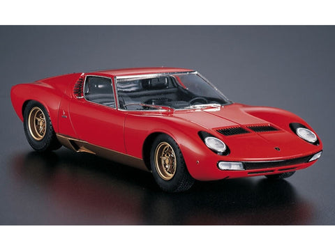 Hasegawa Lamborghini Miura P400 SV 1/24 plastikinis surenkamas modelis