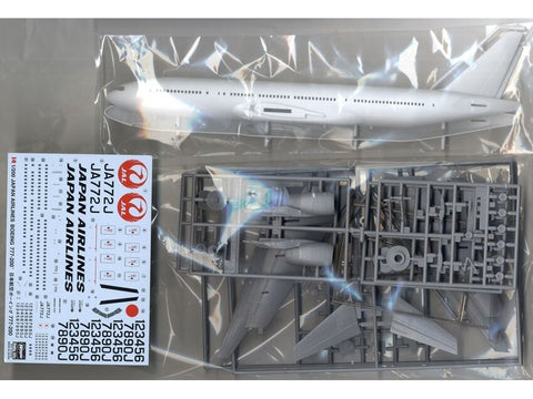 Hasegawa JAL Boeing 777-200 lėktuvo modelis 1/200 mastelis