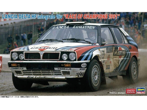 Lancia Delta HF Integrale 16v 1991 ROC 1/24 Hasegawa modelis