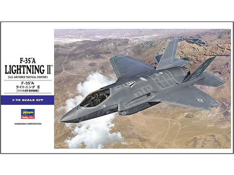 Hasegawa F-35A Lightning II 1/72 plastikinis lėktuvo surinkimo rinkinys