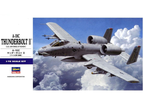 Hasegawa A-10C Thunderbolt II 1/72 plastikinis surinkimo rinkinys