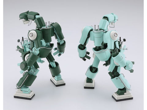 Hasegawa CHUBU 01 žalias mecha robotas, plastikinis modelis 1/35
