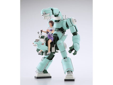Hasegawa CHUBU 01 žalias mecha robotas, plastikinis modelis 1/35