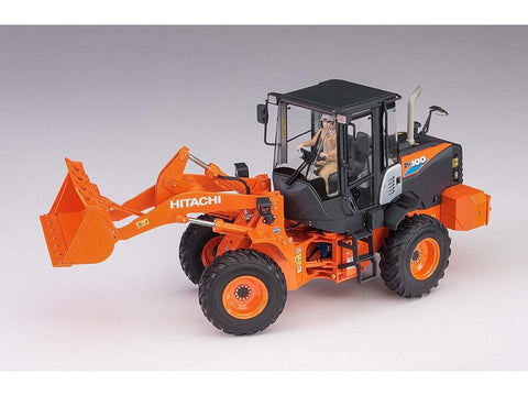 Hasegawa Hitachi ZW100-6 ratinis krautuvas 1/35 plastikinis rinkinys 66004