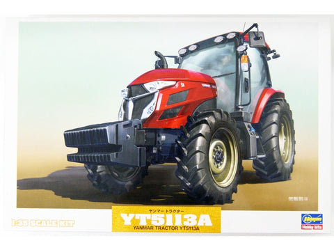 Yanmar traktoriaus plastikinis surenkamas modelis 1/35 Hasegawa