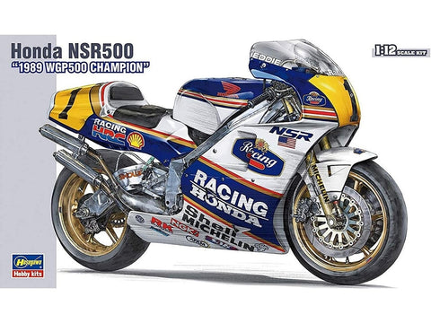 Hasegawa Honda NSR500 1989 WGP500 čempiono 1/12 plastikinis modelis