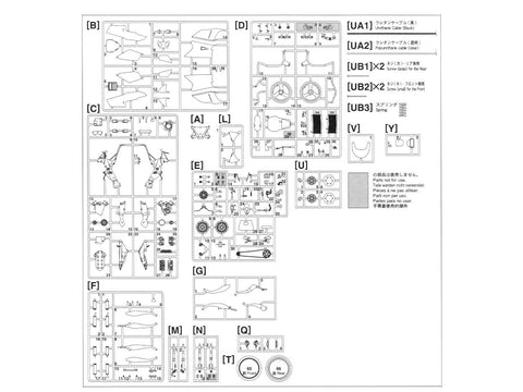 Hasegawa Yamaha YZR500 1/12 Lucky Strike Roberts 1988 moto modelis