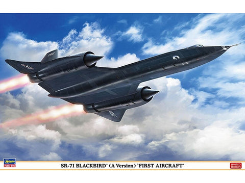 Hasegawa Lockheed SR-71 Blackbird A „First Aircraft“ 1/72 plastikinis rinkinys