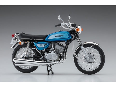 Hasegawa Kawasaki 500-SS Mach III H1A 1971 1/12 plastikinis modelis