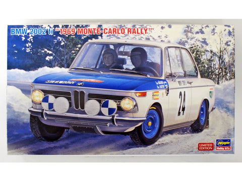 Hasegawa BMW 2002ti 1969 Monte Carlo ralio modelis 1/24