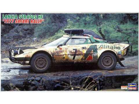 Hasegawa Lancia Stratos HF Safari Rally 1977 1/24 plastikinis rinkinys
