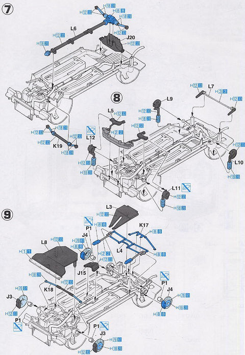 Hasegawa Lancia Super Delta 1992 WRC surinkimo modelis 1/24 (25015)