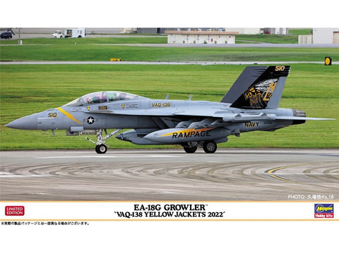 Hasegawa Boeing EA‑18G Growler VAQ‑138 2022 1/72 plastikinis modelis