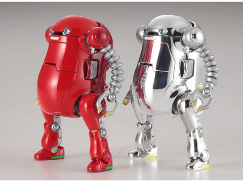 Hasegawa MechatroWeGo Old Type raudona/sidabrinė 1/35 plastikinis rinkinys