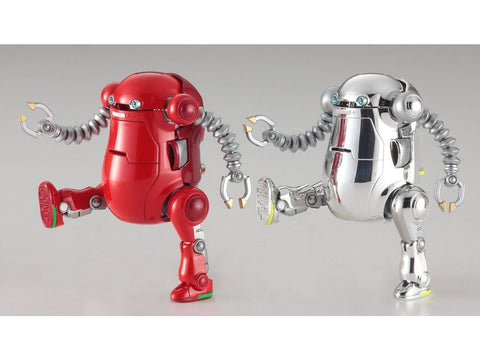 Hasegawa MechatroWeGo Old Type raudona/sidabrinė 1/35 plastikinis rinkinys