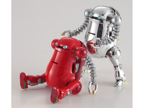 Hasegawa MechatroWeGo Old Type raudona/sidabrinė 1/35 plastikinis rinkinys