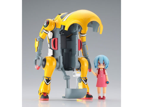 Hasegawa Evangelion EVA-00 su Rei Ayanami 1/20 plastikinis rinkinys