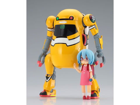 Hasegawa Evangelion EVA-00 su Rei Ayanami 1/20 plastikinis rinkinys