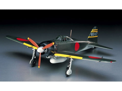 Hasegawa Mitsubishi A6M5 Zero Type 52 naikintuvas 1/72
