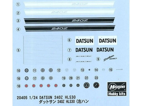 Hasegawa Nissan Datsun 240Z 1/24 HLS30 surinkamas plastikinis modelis